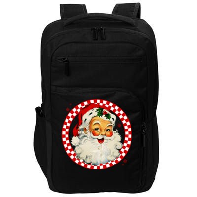 Retro Santa Claus Christmas Festive Cute Impact Tech Backpack