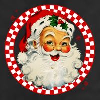 Retro Santa Claus Christmas Festive Cute 11oz C Handle Ceramic Mug