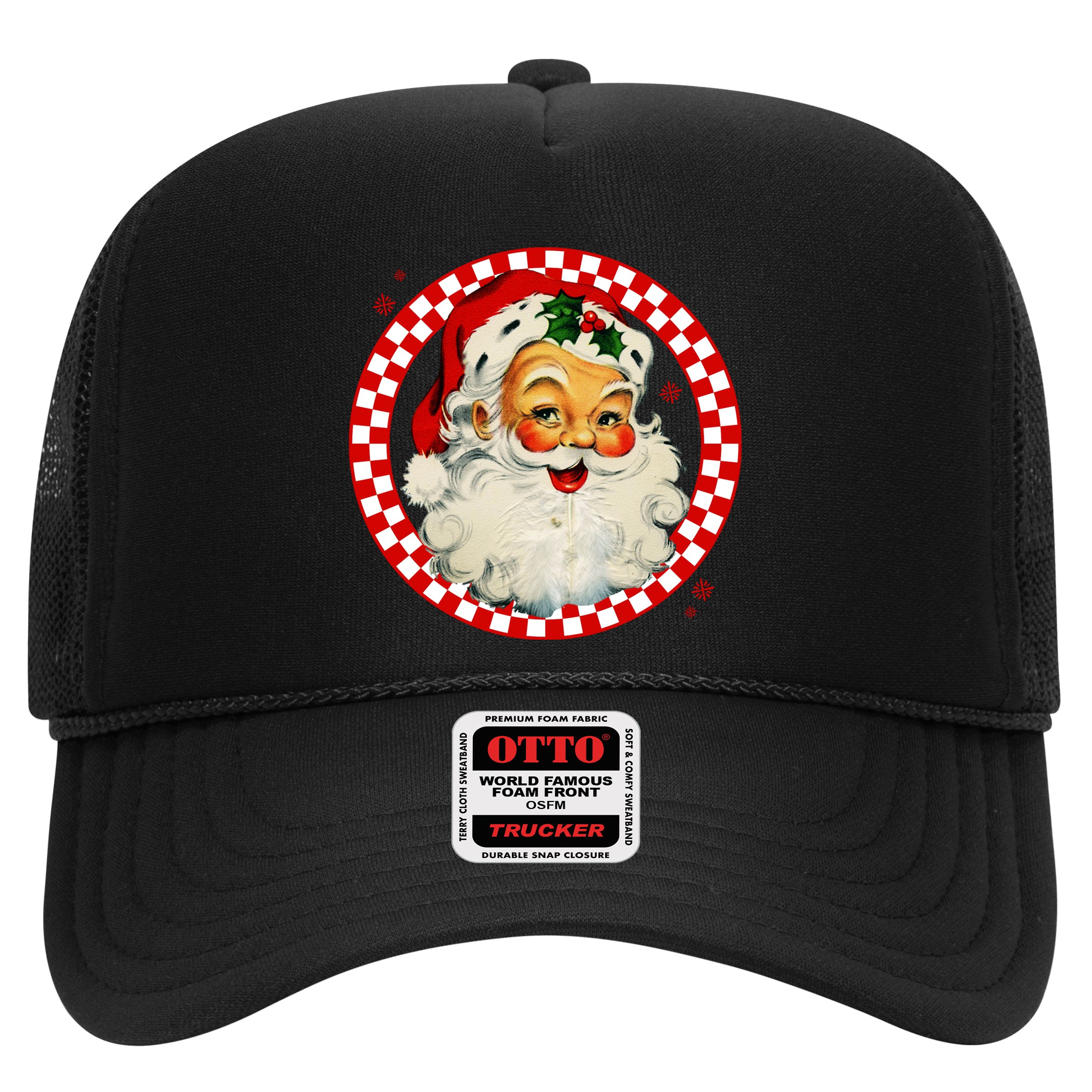 Retro Santa Claus Christmas Festive Cute Hat