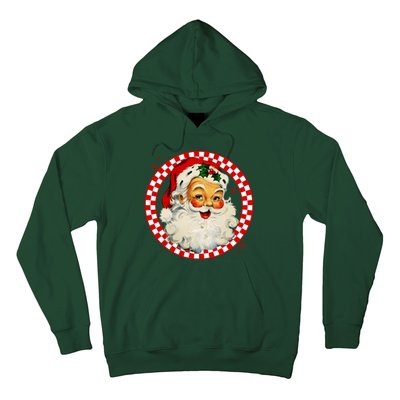 Retro Santa Claus Christmas Festive Cute Hoodie