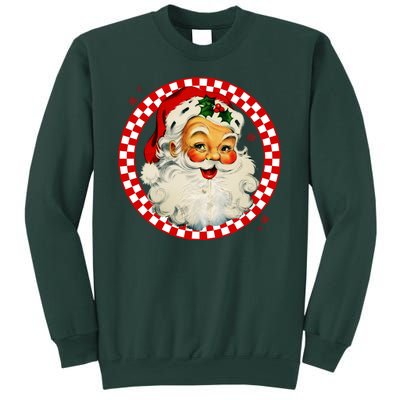 Retro Santa Claus Christmas Festive Cute Sweatshirt