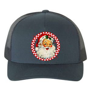 Retro Santa Claus Christmas Festive Cute Yupoong Adult 5-Panel Trucker Hat