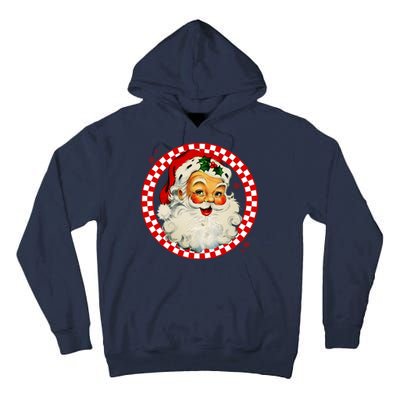 Retro Santa Claus Christmas Festive Cute Tall Hoodie