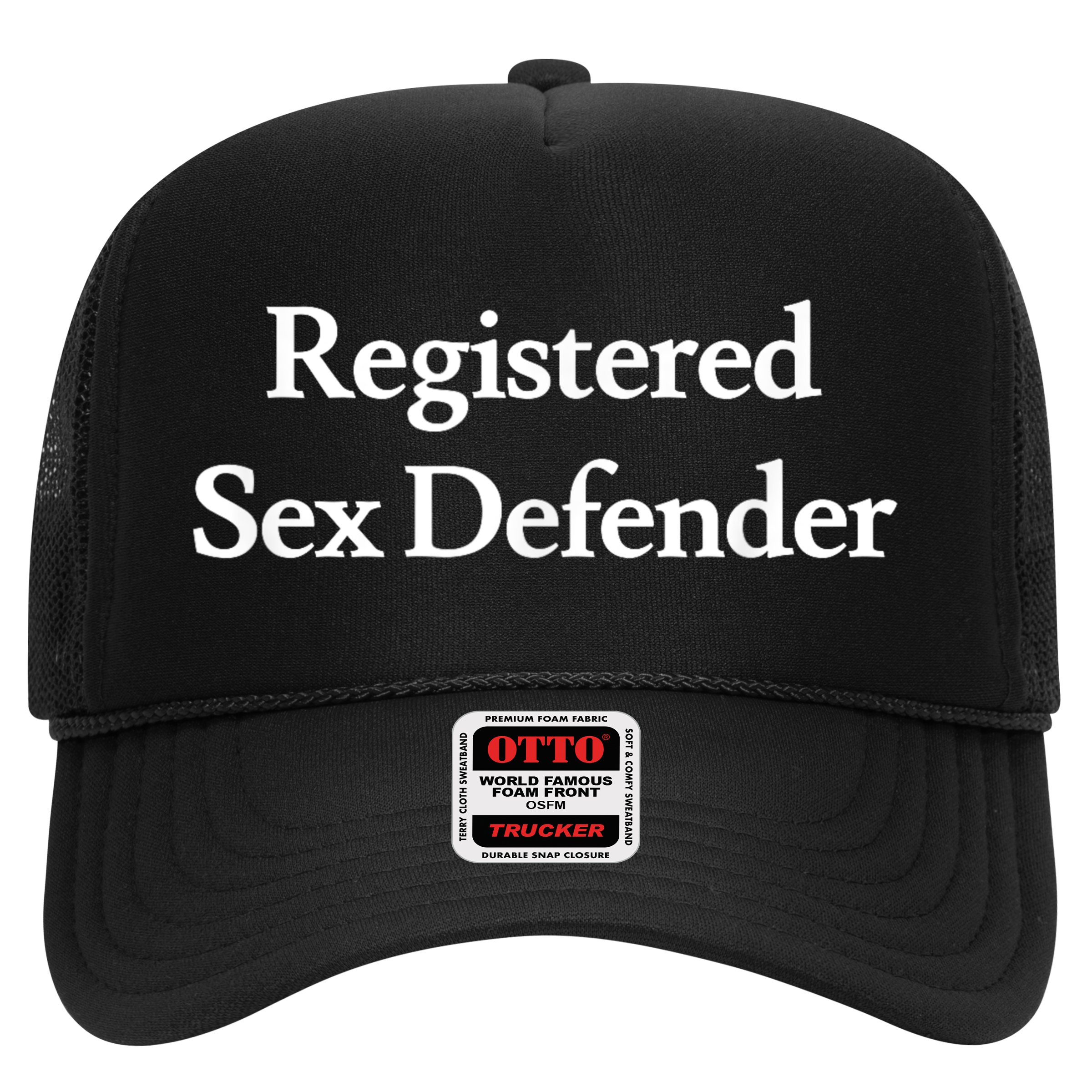 Registered Sex Defender Funny Meme Hat