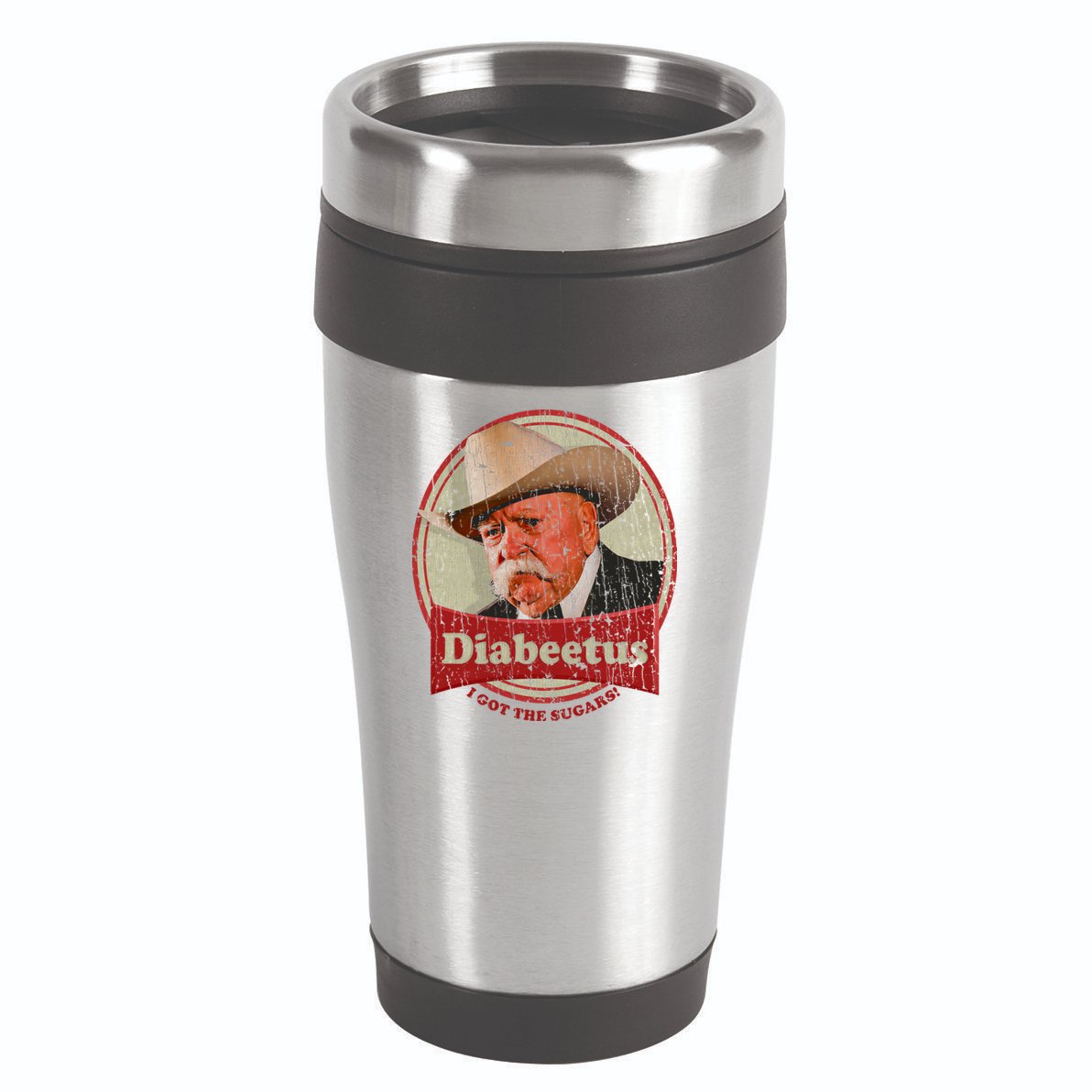 Retro Style Diabeetus I Got The Sugars 16oz Travel Tumbler