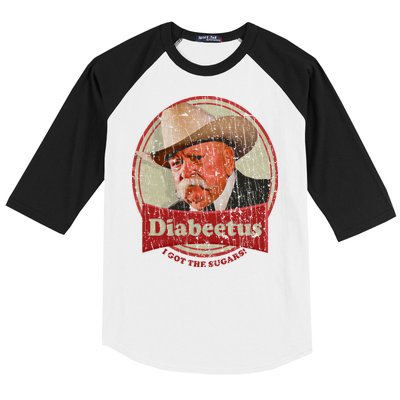 Retro Style Diabeetus I Got The Sugars Baseball Sleeve Shirt