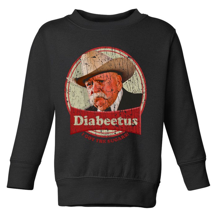 Retro Style Diabeetus I Got The Sugars Toddler Sweatshirt