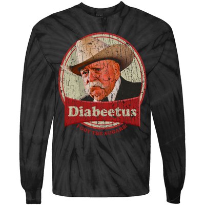 Retro Style Diabeetus I Got The Sugars Tie-Dye Long Sleeve Shirt
