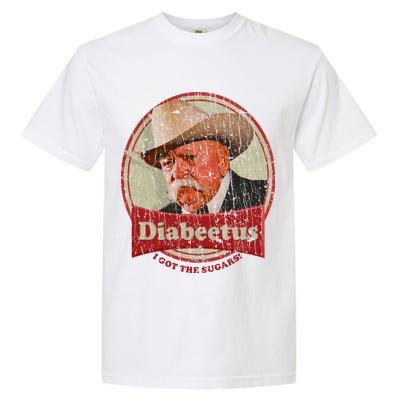 Retro Style Diabeetus I Got The Sugars Garment-Dyed Heavyweight T-Shirt