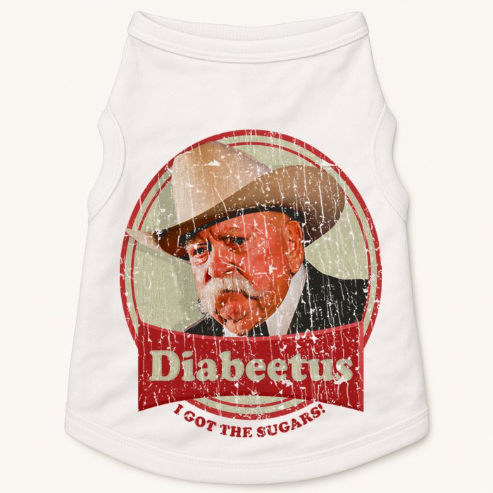 Retro Style Diabeetus I Got The Sugars Doggie Tank
