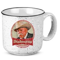 Retro Style Diabeetus I Got The Sugars 15oz Campfire Ceramic Mug