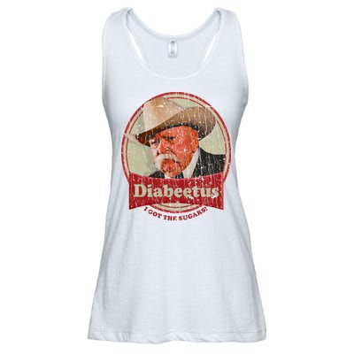 Retro Style Diabeetus I Got The Sugars Ladies Essential Flowy Tank