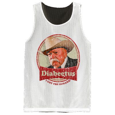 Retro Style Diabeetus I Got The Sugars Mesh Reversible Basketball Jersey Tank
