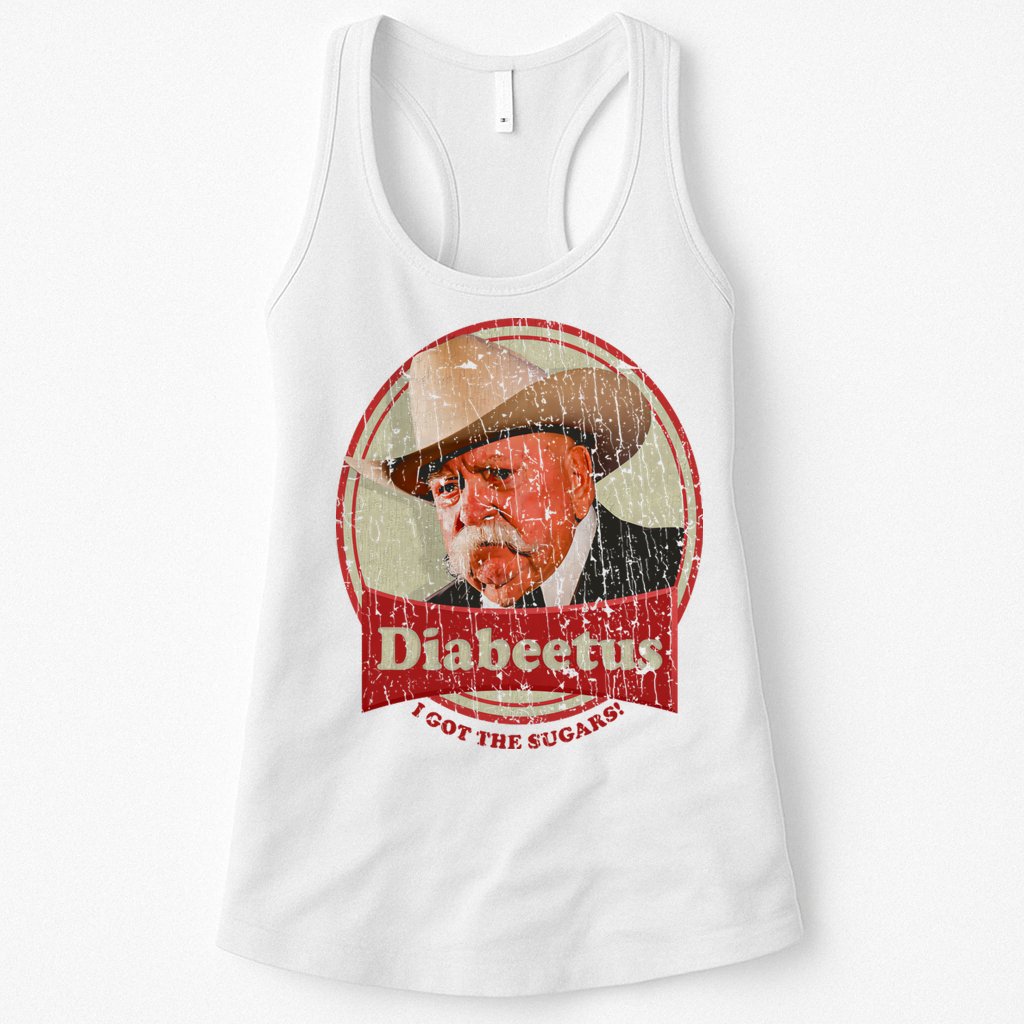 Retro Style Diabeetus I Got The Sugars Womens Tank Top