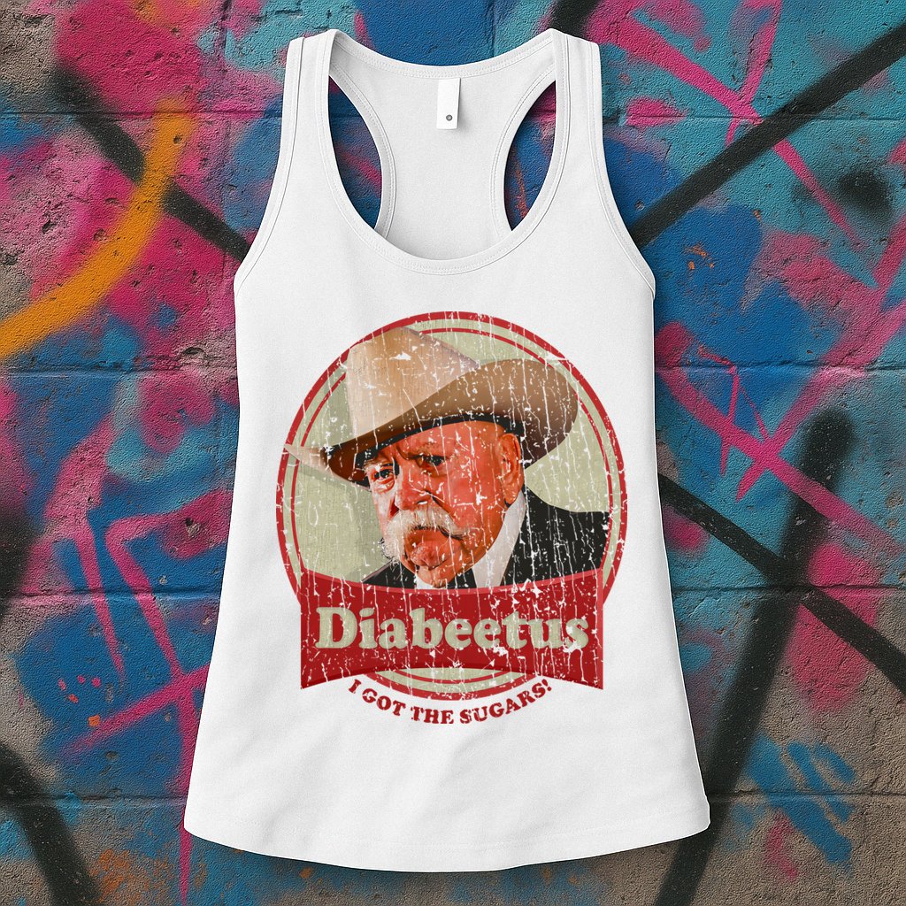 Retro Style Diabeetus I Got The Sugars Womens Tank Top