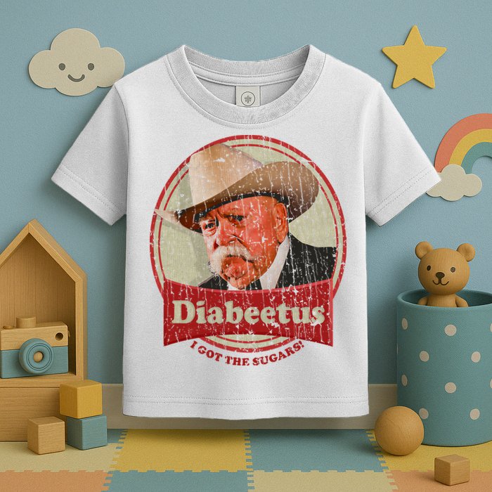 Retro Style Diabeetus I Got The Sugars Toddler T-Shirt