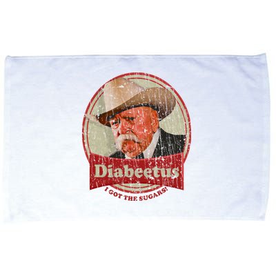 Retro Style Diabeetus I Got The Sugars Microfiber Hand Towel