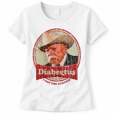 Retro Style Diabeetus I Got The Sugars Womens T-Shirt