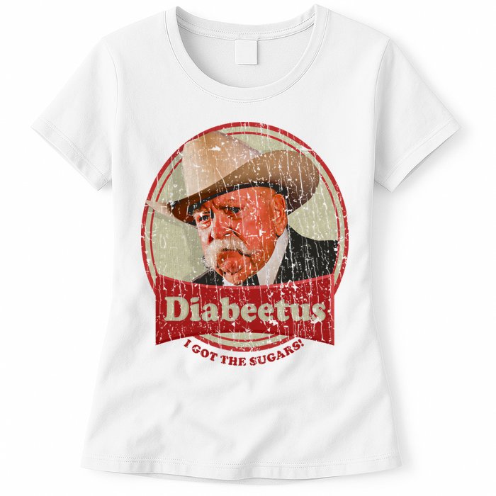 Retro Style Diabeetus I Got The Sugars Womens T-Shirt