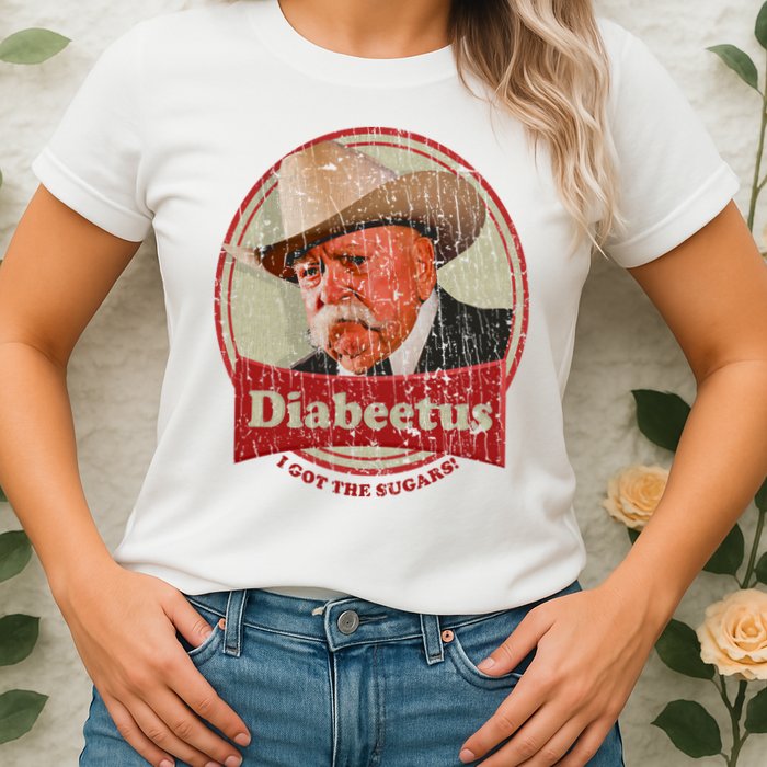 Retro Style Diabeetus I Got The Sugars Womens T-Shirt