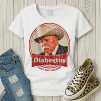 Retro Style Diabeetus I Got The Sugars Womens T-Shirt