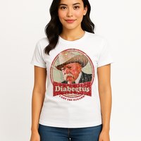 Retro Style Diabeetus I Got The Sugars Womens T-Shirt