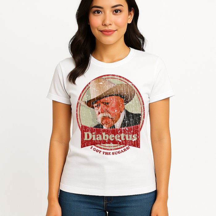 Retro Style Diabeetus I Got The Sugars Womens T-Shirt