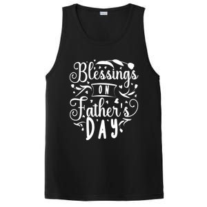 Retro Son Daughter Family Matching Blessing On Fathers Day Gift PosiCharge Competitor Tank