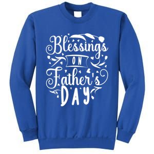 Retro Son Daughter Family Matching Blessing On Fathers Day Gift Sweatshirt