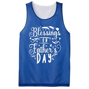 Retro Son Daughter Family Matching Blessing On Fathers Day Gift Mesh Reversible Basketball Jersey Tank