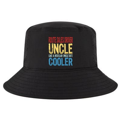 Route Sales Driver Uncle Like A Regular Uncle But Cooler Cool Comfort Performance Bucket Hat