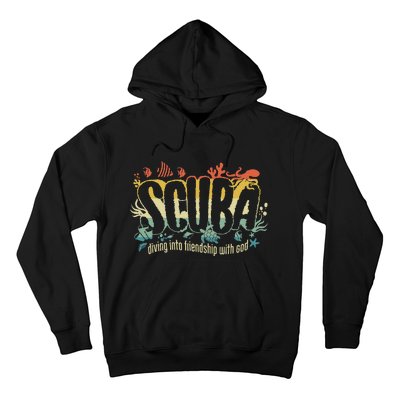 Retro Scuba Diving Vbs 2024 Hoodie