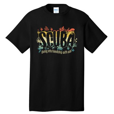 Retro Scuba Diving Vbs 2024 Tall T-Shirt