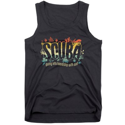 Retro Scuba Diving Vbs 2024 Tank Top