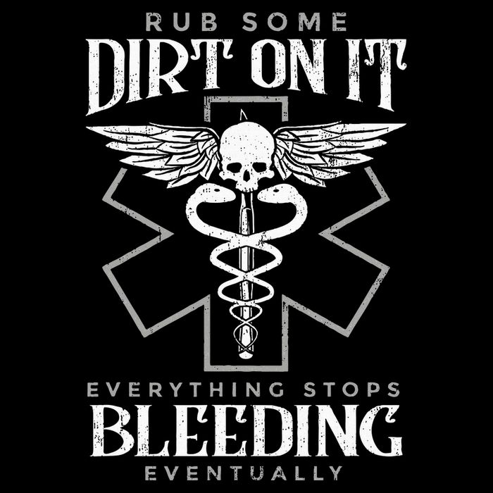 Rub Some Dirt On It Everything Stops Bleeding Eventually Wool Snapback Cap