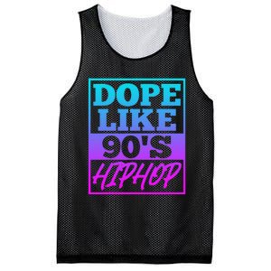 Rapper Saying Dope Like 90s Hip Hop Music Rapper Hip Hop Mesh Reversible Basketball Jersey Tank