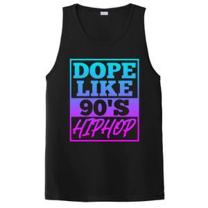 Rapper Saying Dope Like 90s Hip Hop Music Rapper Hip Hop PosiCharge Competitor Tank