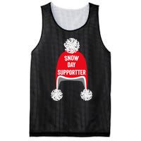 Retro Snow Day Supporter Fun Teacher And Student Snow Love Mesh Reversible Basketball Jersey Tank