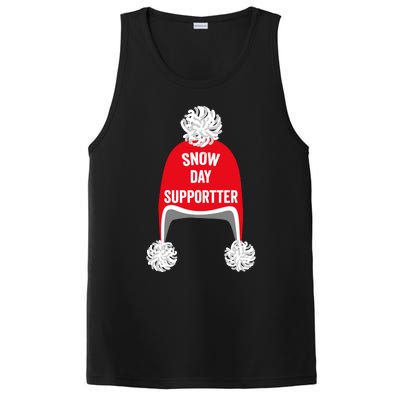 Retro Snow Day Supporter Fun Teacher And Student Snow Love PosiCharge Competitor Tank