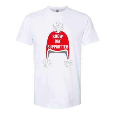 Retro Snow Day Supporter Fun Teacher And Student Snow Love Softstyle® CVC T-Shirt