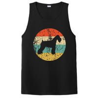 Retro Schnauzer Dog PosiCharge Competitor Tank