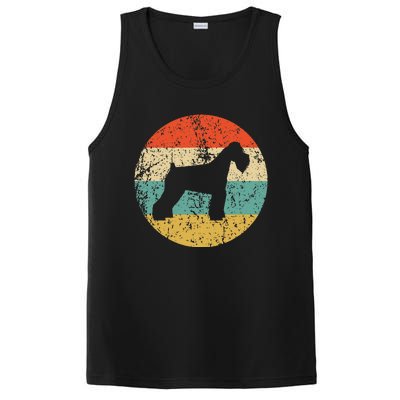 Retro Schnauzer Dog PosiCharge Competitor Tank