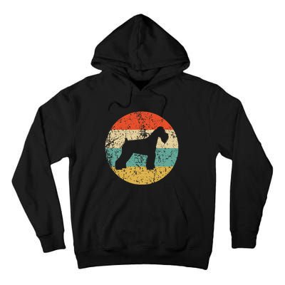 Retro Schnauzer Dog Tall Hoodie