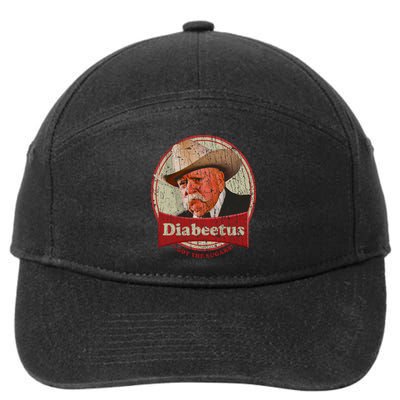 Retro Style Diabeetus I Got The Sugars 7-Panel Snapback Hat