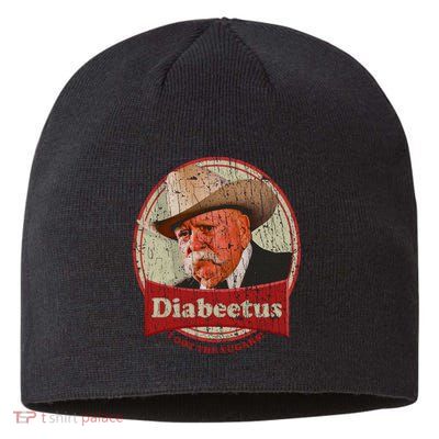Diabeetus I Got The Sugars Distressed Sustainable Beanie