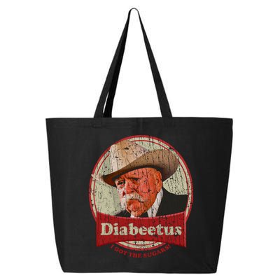 Diabeetus I Got The Sugars Distressed 25L Jumbo Tote
