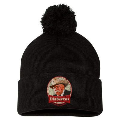 Diabeetus I Got The Sugars Distressed Pom Pom 12in Knit Beanie