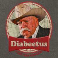 Diabeetus I Got The Sugars Distressed Cotton Canvas Backpack