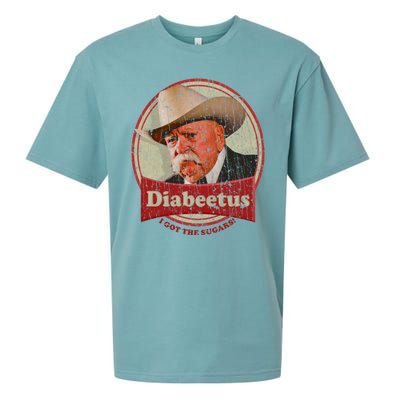 Retro Style Diabeetus I Got The Sugars Sueded Cloud Jersey T-Shirt