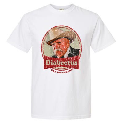 Retro Style Diabeetus I Got The Sugars Garment-Dyed Heavyweight T-Shirt